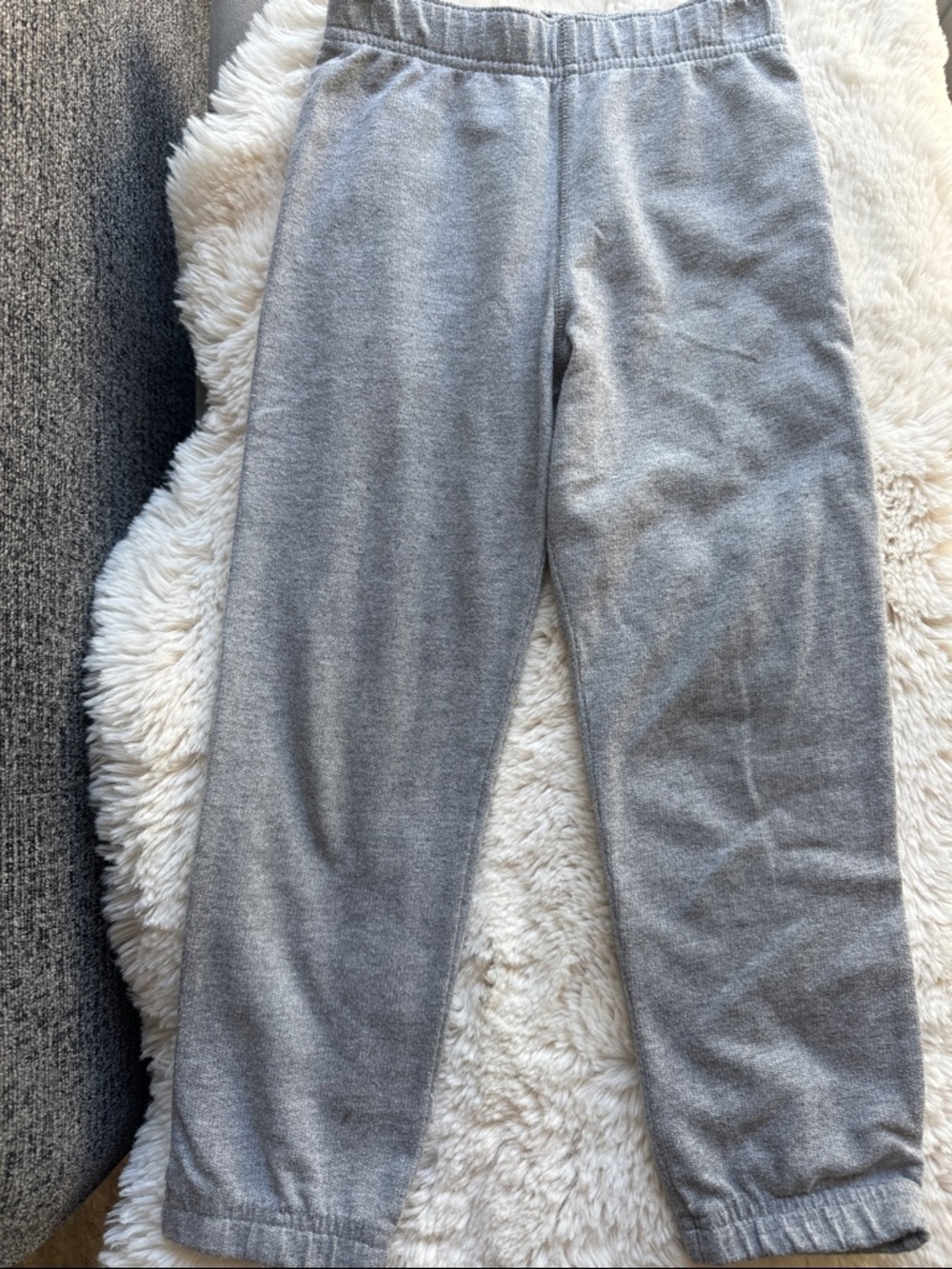 Carters 5T Kids Gray Elastic-Waist Sweatpants